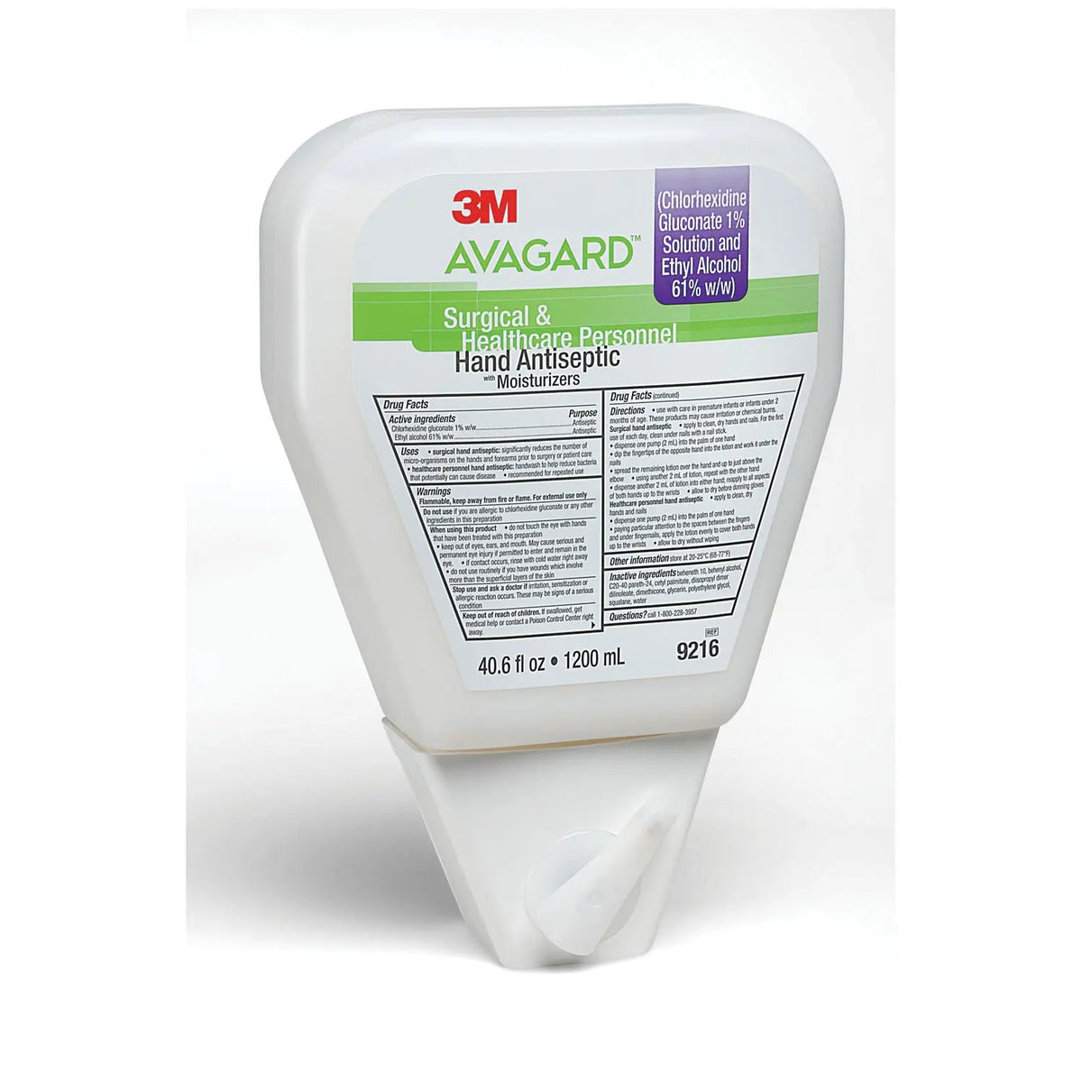 9216 SOLVENTUM AVAGARD SURGICAL & HEALTHCARE PERSONNEL HAND ANTISEPTIC ...
