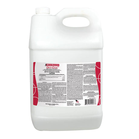 MICRO-SCIENTIFIC OPTI-CIDE3 DISINFECTANT Opti-Cide3 Disinfectant, 2½ Gallon & Spigot, 2/cs (36 cs/plt) Micro-Scientific