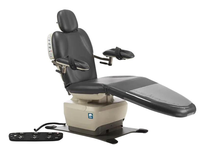 MTI 722 Oral/Dental Surgery Chair - Standard Base, 100-240V, 22 in Seat, 725 lb Capacity (Product 722-001-80) MTI