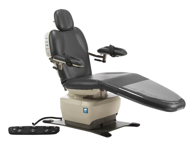 MTI 722 Oral/Dental Surgery Chair - Standard Base, 100-240V, 22 in Seat, 725 lb Capacity (Product 722-001-80) MTI