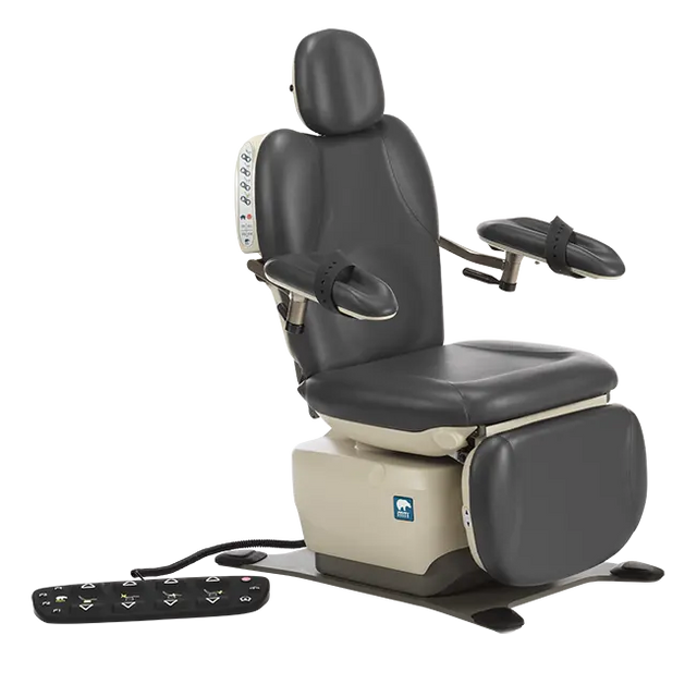MTI 729 Oral/Dental Surgery Chair - Standard Base, 100-240V, 22 in Seat, 725 lb Capacity (Product 729-001-80) MTI