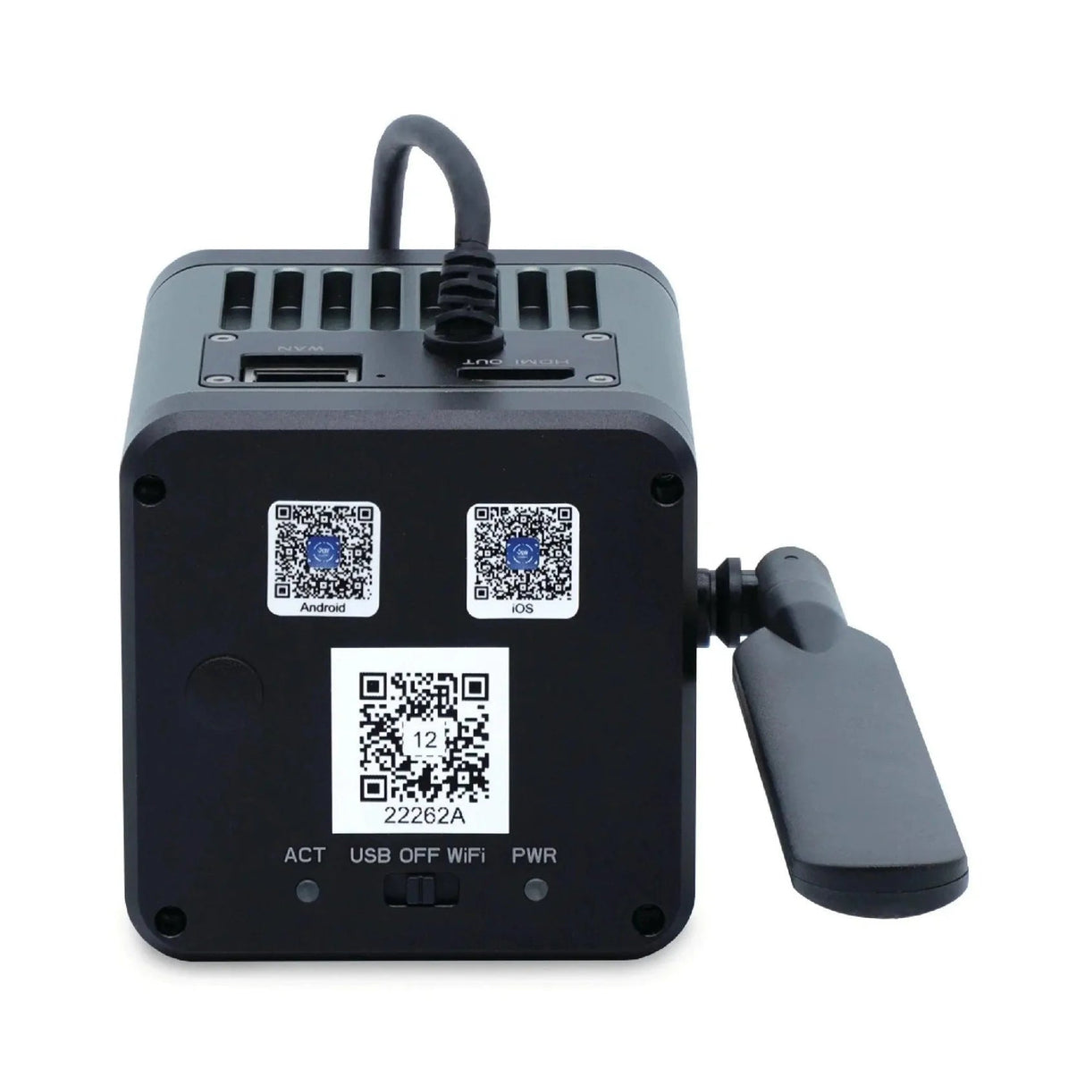 MegaVID WiFi 12MP Camera for iPhone, Android, Tablet, & PC, with software LW Scientific