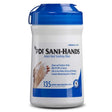 PDI SANI-HANDS INSTANT HAND SANITIZING WIPES Instant Hand Sanitizing Wipe, Medium, 6" x 7½", 135/can, 12 can/cs PDI