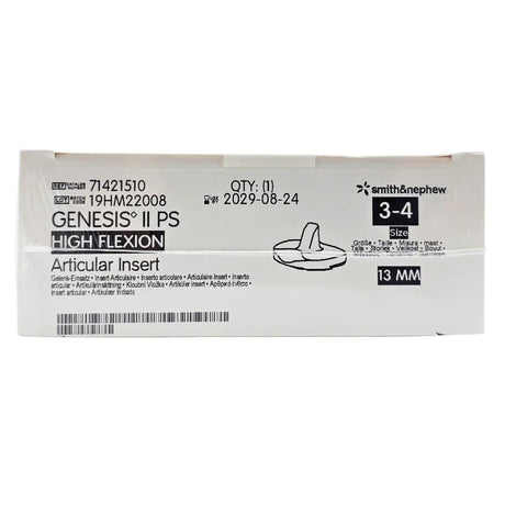 Smith & Nephew 71421510 GII PS 13mm High Flexion Insert Size 3-4 Smith & Nephew, Inc.