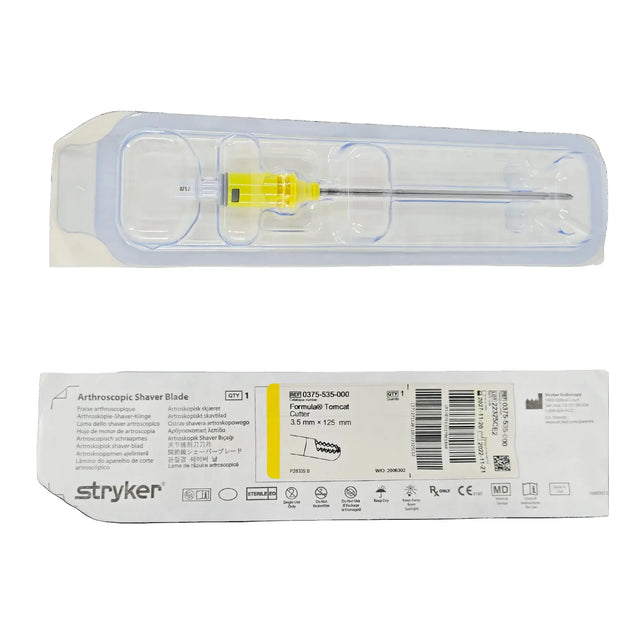 Stryker Formula Resector cutter Arthroscopic Shaver Blade 3.5mm x 125mm 0375-532-000 Stryker