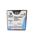 Ethicon Prolene 1713G Suture - Size 10-0, 8" Blue Monofilament, STC-6 Needle (Box of 12) Ethicon