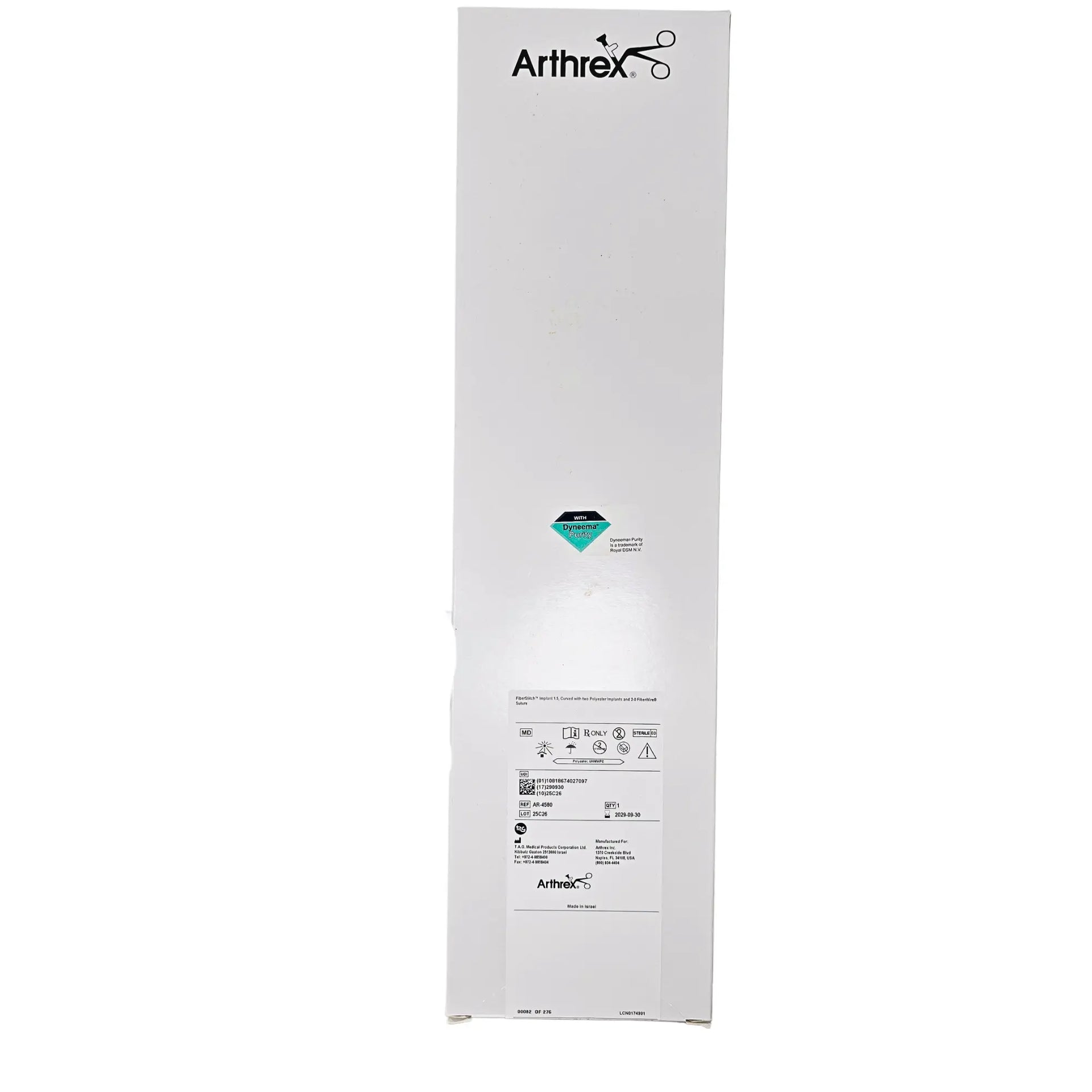 Arthrex AR-4580 FiberStitch 1.5 All-Suture Meniscal Repair Implant