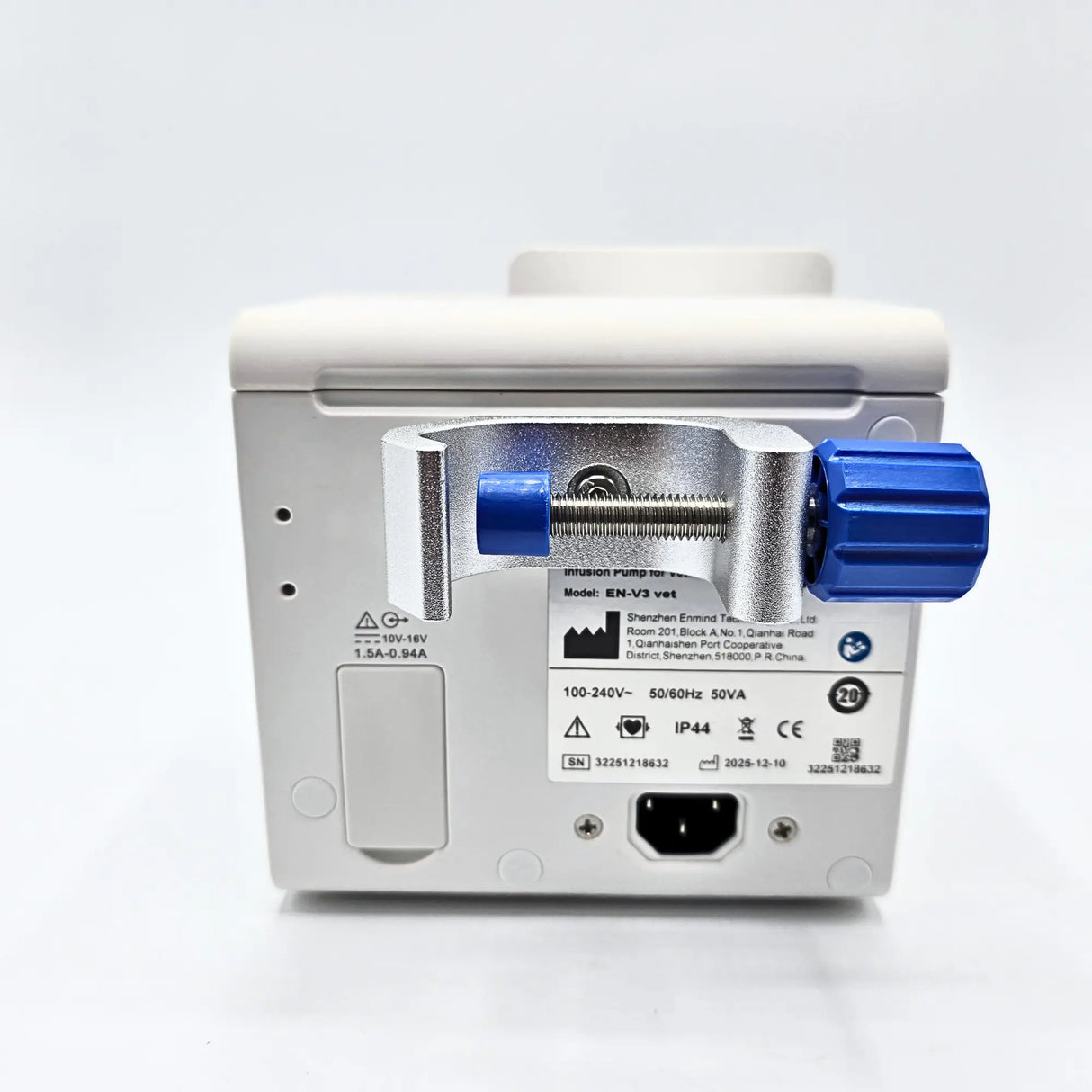 Enmind EN-V3 Volumetric Infusion Pump - Compact Smart IV Pump with 2.8" Color Touch Screen – New OEM Packaging – Long Battery Life Enmind