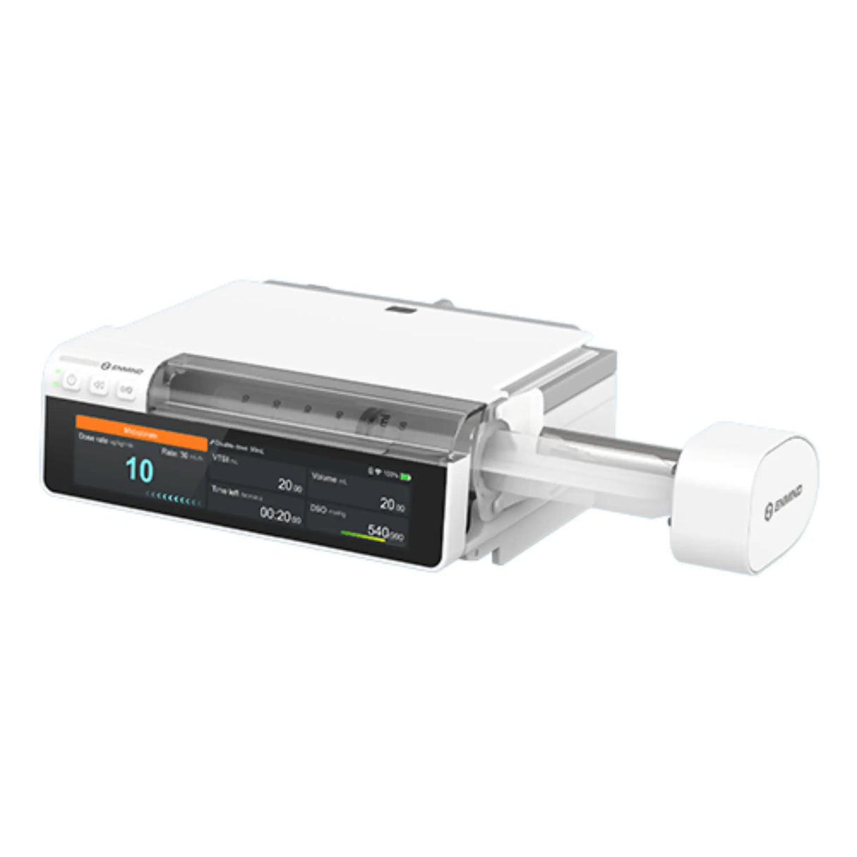 Enmind EN-S9 Smart Syringe Pump - 4.3" Touchscreen Micro-Infusion System Enmind