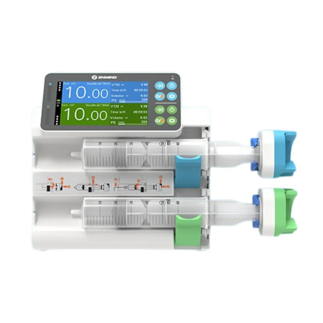 Enmind EN-S5D Dual-Channel Syringe Pump - 2-in-1 Smart Infusion System Enmind