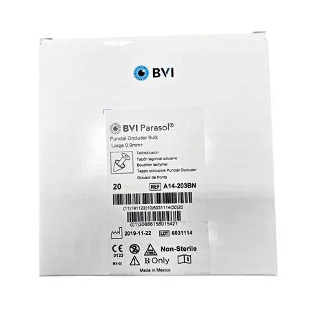 BVI Parasol A14-203BN Punctal Occluder - Large 0.9mm+ Bulk Pack BVI