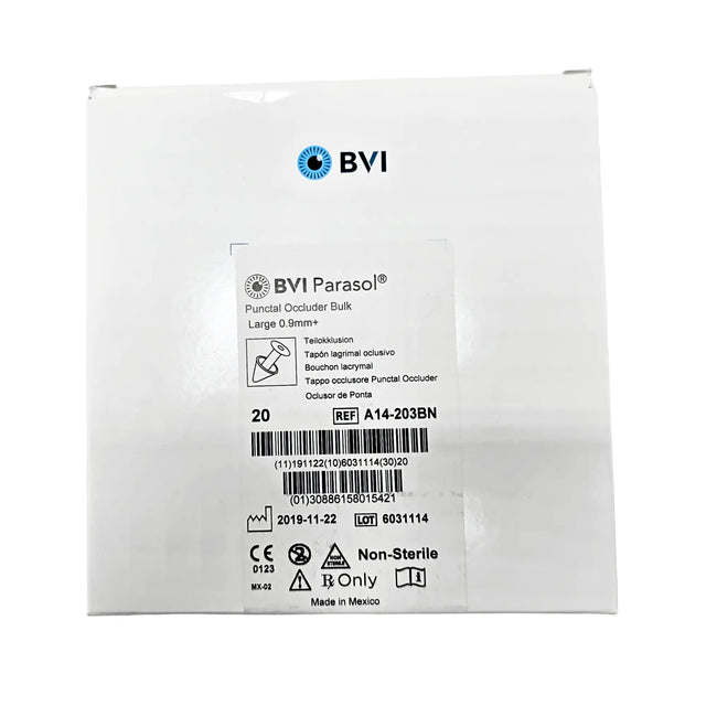 BVI Parasol A14-203BN Punctal Occluder - Large 0.9mm+ Bulk Pack BVI