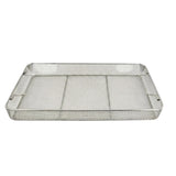 Stainless Steel Wire Instrument Sterilization Baskets 21" x 10" x 2-7/8" – Used Unbranded/Generic