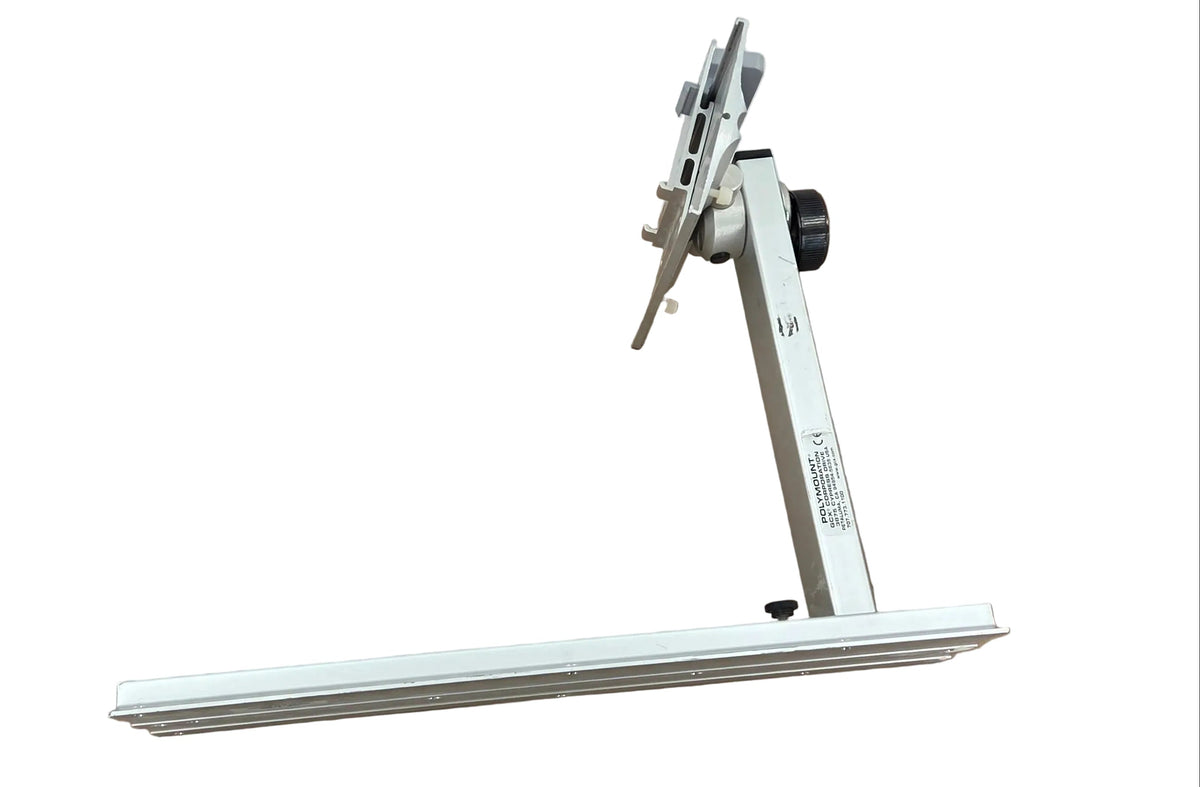 GCX Adjustable Medical Monitor Mounting Arm with Wall Rail and Bracket Pre-Owned GCX