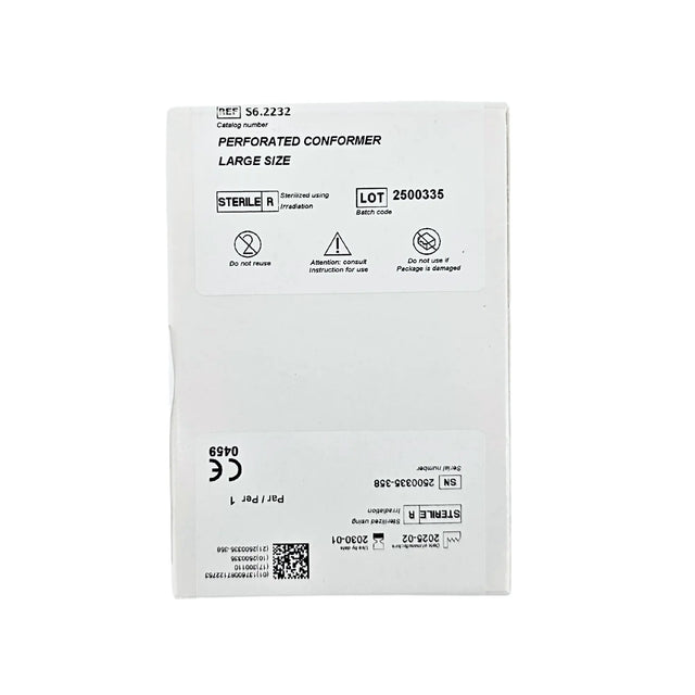 FCI S6.2232 Rigid Perforated Conformer Large 26mm Oculoplastic Socket Guard – New FCI