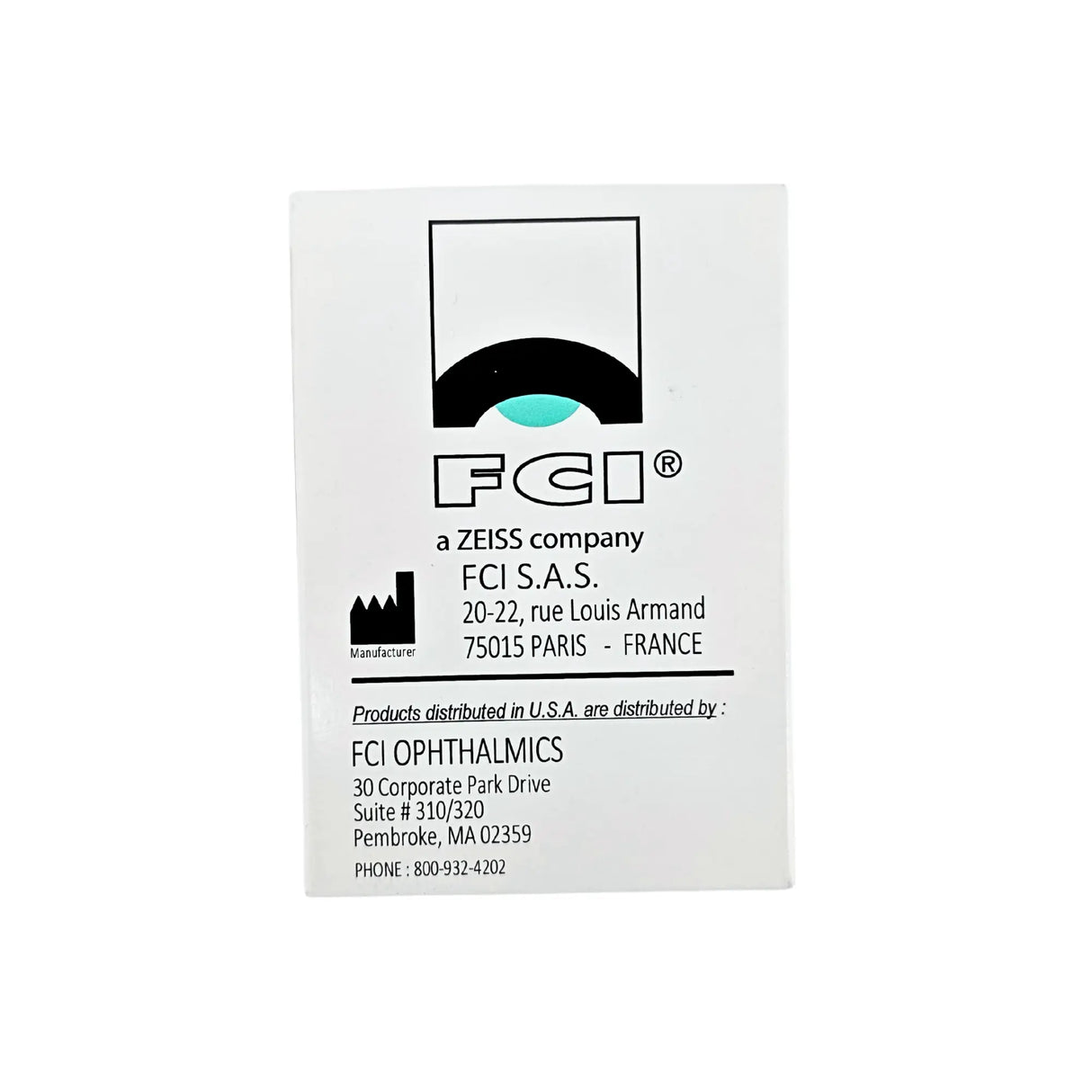 FCI S6.2232 Rigid Perforated Conformer Large 26mm Oculoplastic Socket Guard – New FCI