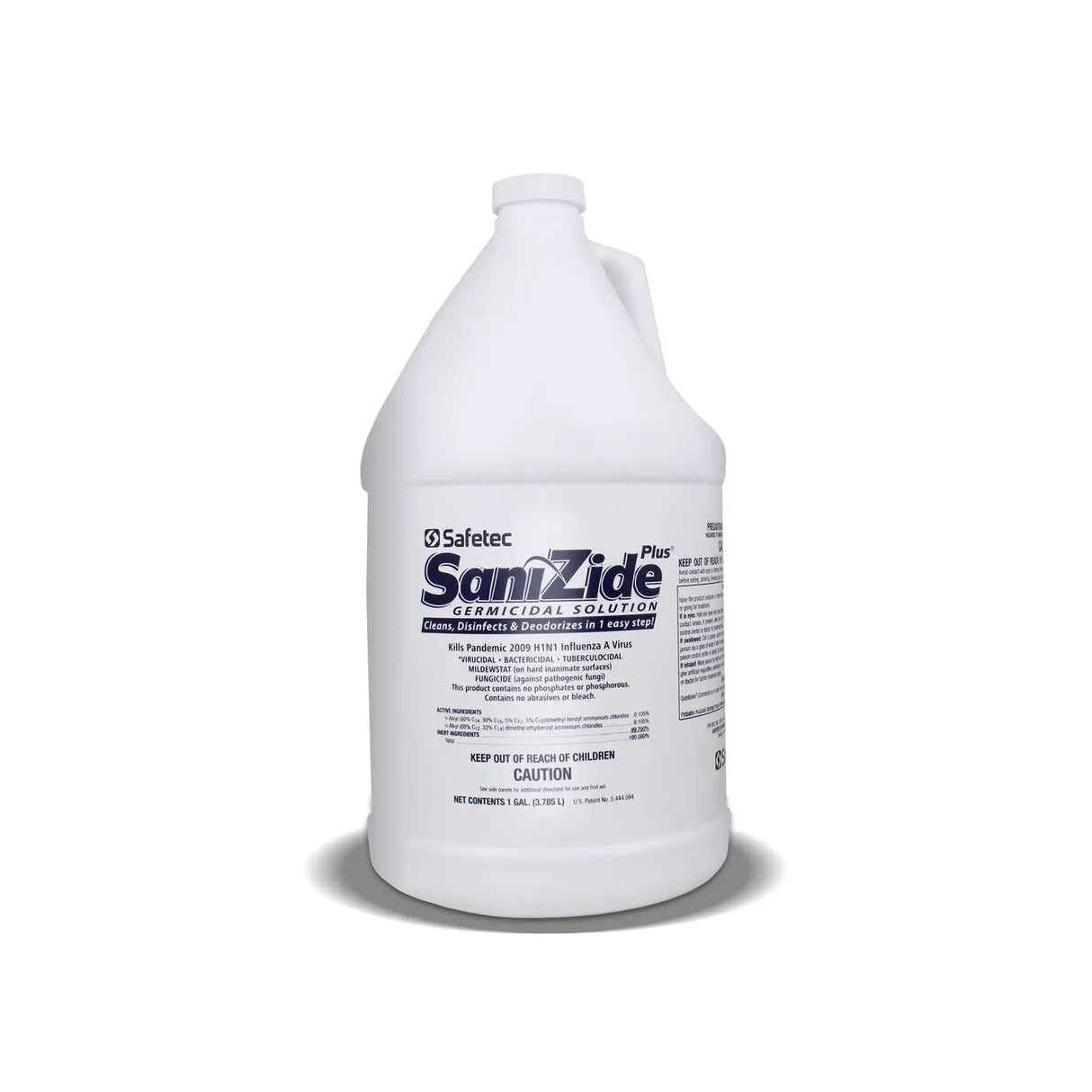 SAFETEC SANIZIDE PLUS SURFACE DISINFECTANT SPRAY SaniZide Plus, 1 Gallon Bottle, 4/cs Safetec