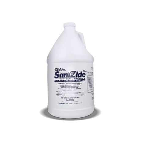 SAFETEC SANIZIDE PLUS SURFACE DISINFECTANT SPRAY SaniZide Plus, 1 Gallon Bottle, 4/cs Safetec