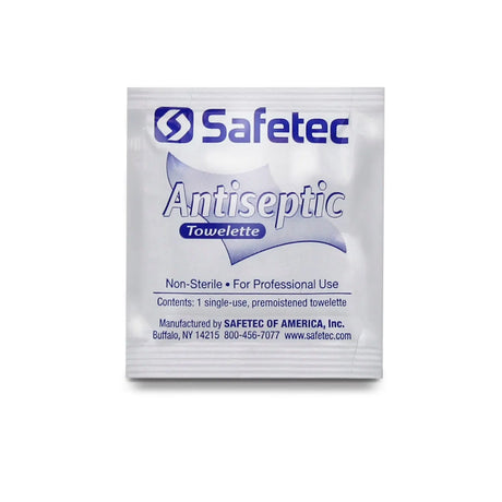 SAFETEC ANTISEPTIC WIPES Antiseptic Wipe, Bulk, 2000/cs Safetec