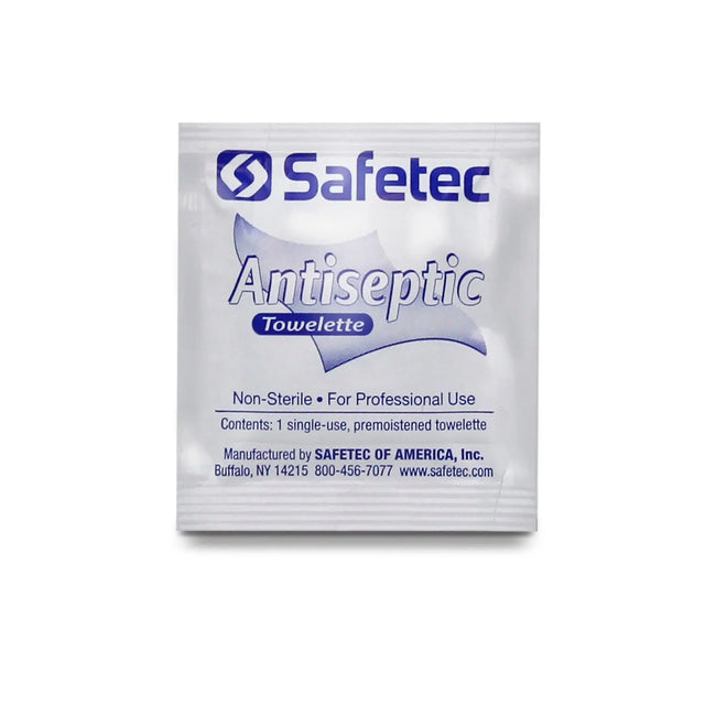 SAFETEC ANTISEPTIC WIPES Antiseptic Wipe, Bulk, 2000/cs Safetec