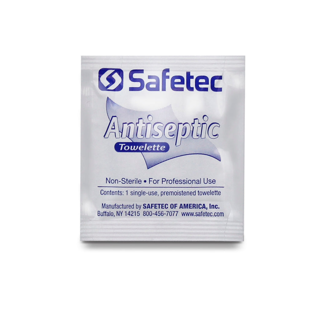 SAFETEC ANTISEPTIC WIPES Antiseptic Wipe, Bulk, 2000/cs