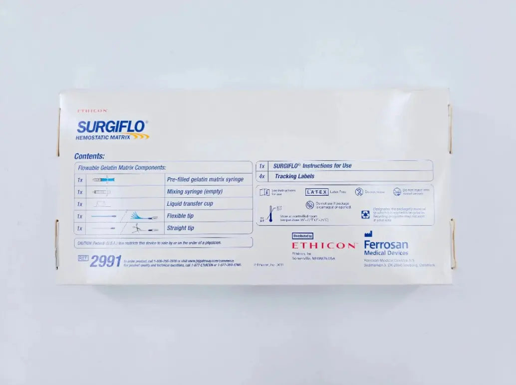 Ethicon 2991 Surgiflo Hemostatic Matrix Ethicon