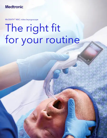 Covidien 301-000-000 McGRATH MAC Video Laryngoscope w/ 3.6V Battery Pack Covidien