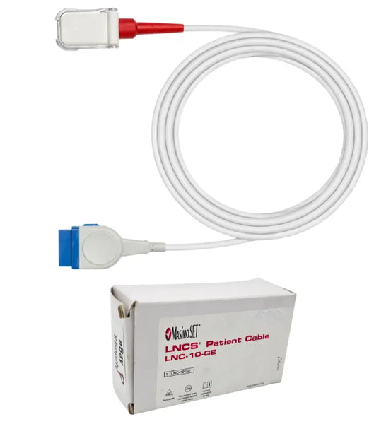 Masimo 2016 LNCS to Ge Patient Cable 10ft LNC-10-GE - Primis Medical