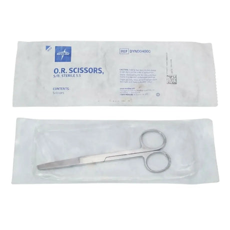 Medline DYND0400 O.R. Scissors S/B Sterile 5-1/2" Medline