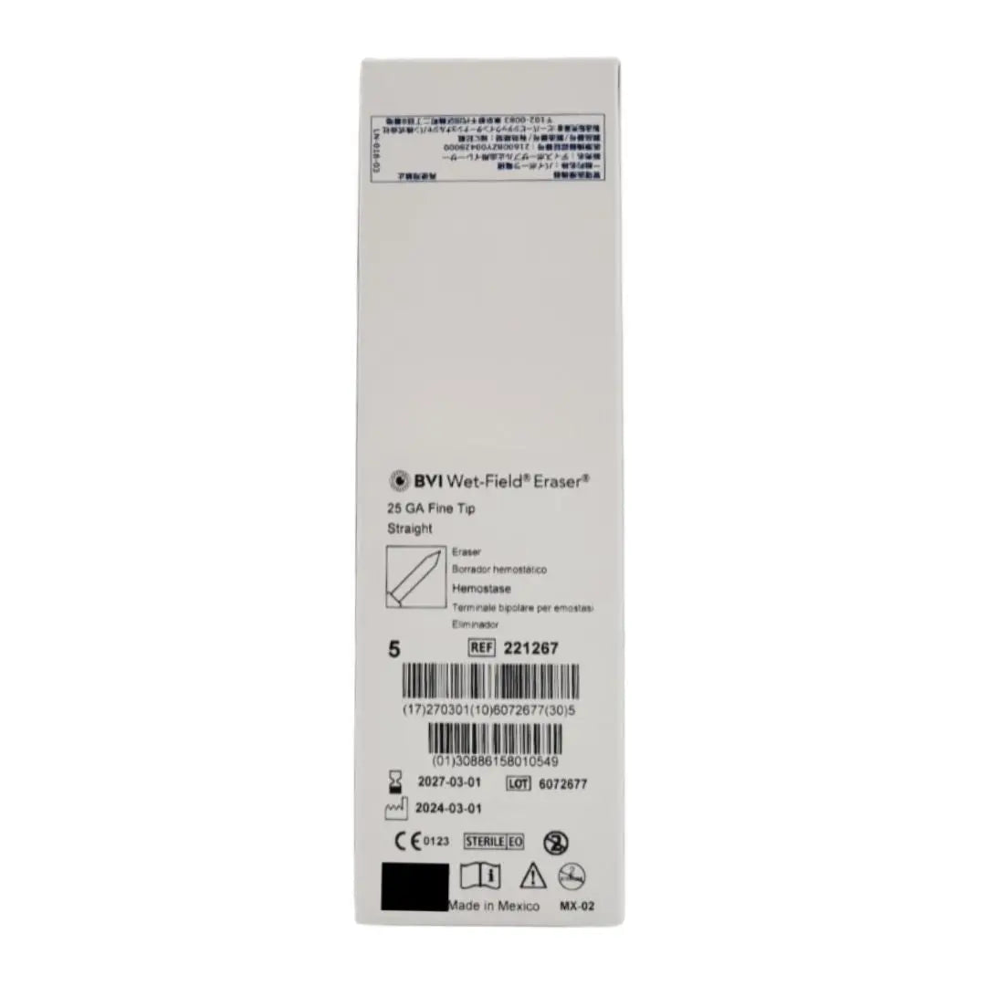みページ Beaver Visitec 221267 Wet Field Eraser 2 GA Fine Tip Straight Box