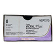 Ethicon VCP727D 0 COATED VICRYL PLUS VIOLET 8X18" CT-2 CR Box of 12 Ethicon