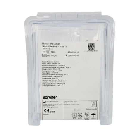 Stryker 7250 Nostril Retainer 29mm x 35mm x 18mm Size 13 Stryker