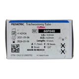 Smiths Medical 60P040 Pediatric Tracheostomy Tube Cuffless 41mm Length Smiths Medical