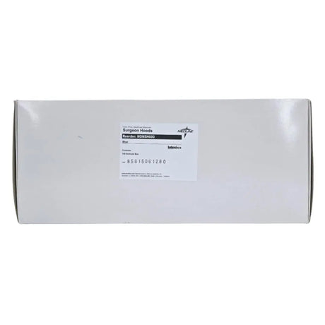 Medline NONSH600 Surgeon Hood Polypropylene Head and Beard Cover Hood Blue 100/BX Medline