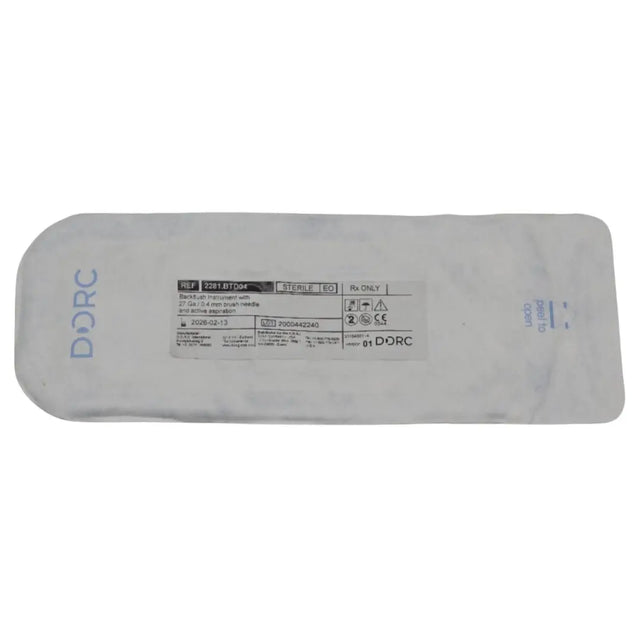 D.O.R.C 2281.BTD04 Backflush Instrument with 27 Ga / 0.4mm brush needle and active aspiration DORC