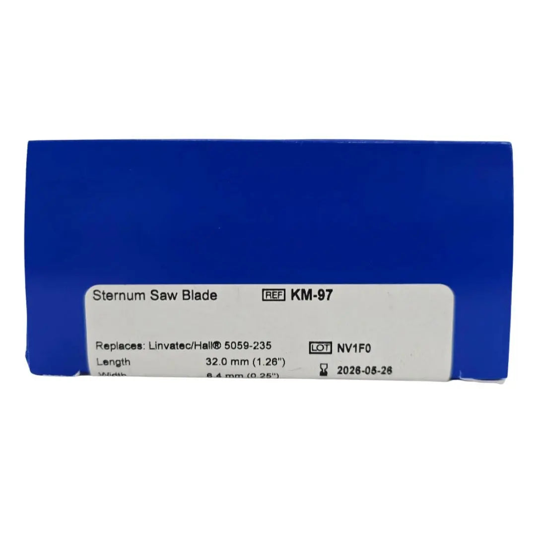 Brasseler USA KM-97 Sternum Saw Blade 32mm Length BX/10 Brasseler