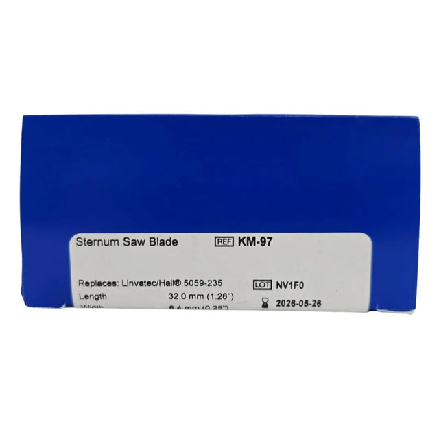 Brasseler USA KM-97 Sternum Saw Blade 32mm Length BX/10 Brasseler