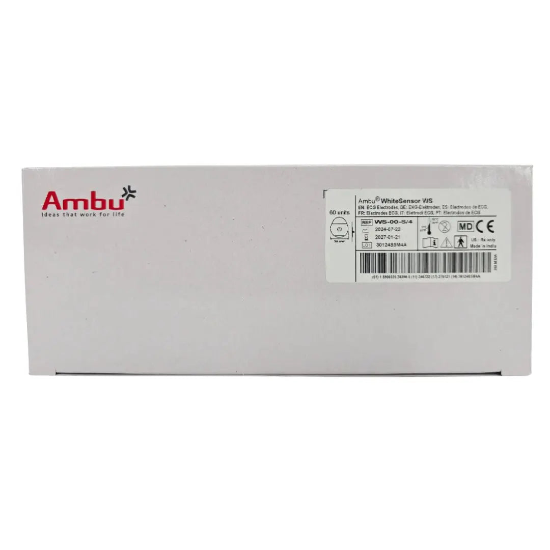 Ambu WS-00-S/4 WhiteSensor WS ECG Elctrodes BX/60 Ambu