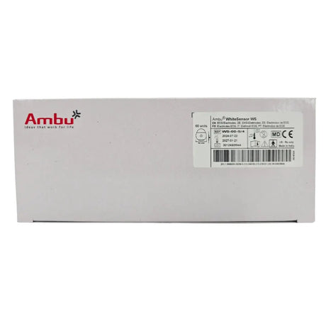 Ambu WS-00-S/4 WhiteSensor WS ECG Elctrodes BX/60 Ambu