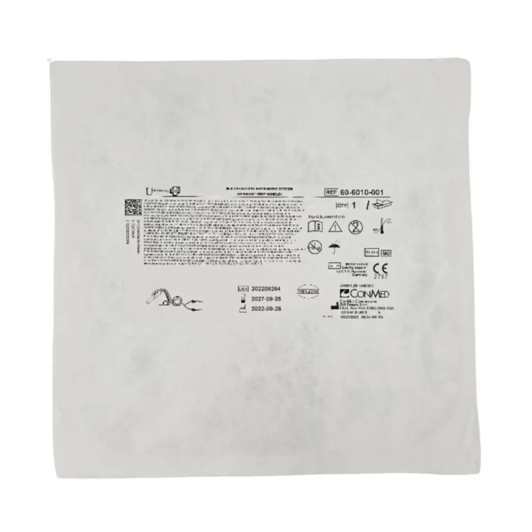 ConMed 60-6010-001 Universal Plus Multifunction Instrument System Straight Handle Elctrosurgical Suction/ Irrigation Instrument with Foot Controlled Electrosurgery ConMed