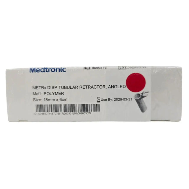 Medtronic 9569816 METRx System Disposable Tubular Retractor Angled 18mm x 6cm Medtronic