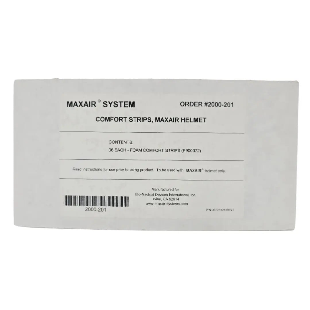 Bio-Medical Devices 2000-201 MAXAIR System Foam Comfort Strips for MAXAIR Helmet BX/36 Bio-Medical Devices