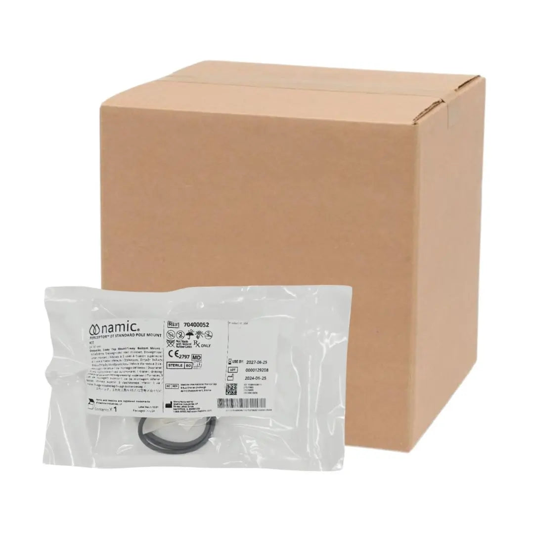 Medline 70400052 namic Perceptor DT Standard Pole Mount Kit BX/10 Medline