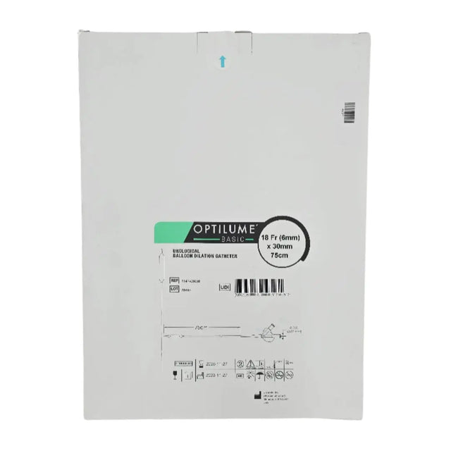 Urotronic 1147-06030 Optilume Basic Urological Balloon Dilation Catheter 18Fr. x 30mm 75cm Length Urotronic