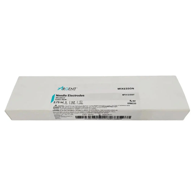 McKesson 22-ES38T Argent Needle Electrodes Modified coated Sterile 2.75in BX/12 McKesson
