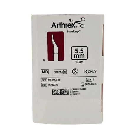 Arthrex AR-8550PR CoolCut PoweRasp 5.5mm x 13cm BX/5 Arthrex