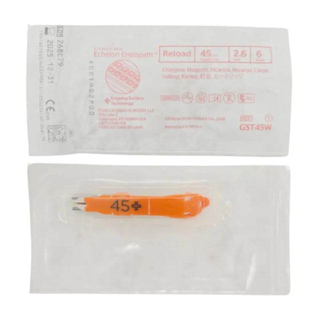 Ethicon GST45W Echelon Endopath Linear Cutter Reload 45mm x 2.6mm 6 Rows Ethicon