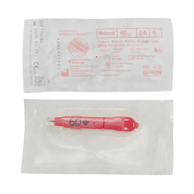 Ethicon GST60W Echelon Endopath Linear Cutter Reload 60mm x 2.6mm 6 Rows Ethicon