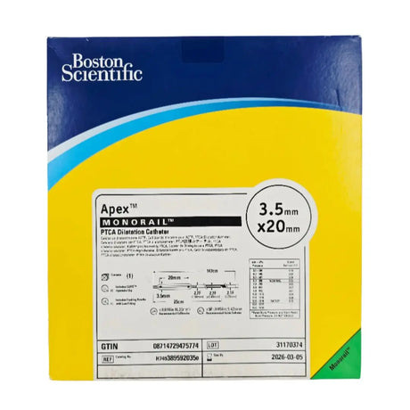 Boston Scientific H7493895920350 Apex Monorail PTCA Dilation Catheter 3.5mm x 20mm Boston Scientific