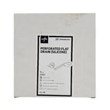 Medline DYNJWE1310 Perforated Flat Drain (Silicone) BX/10 Medline